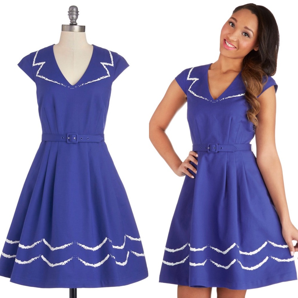 Modcloth Oslo & Behold Dress